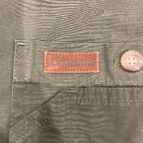 Carhartt Short Sleeve Button up Size Medium - Picture 2 of 4